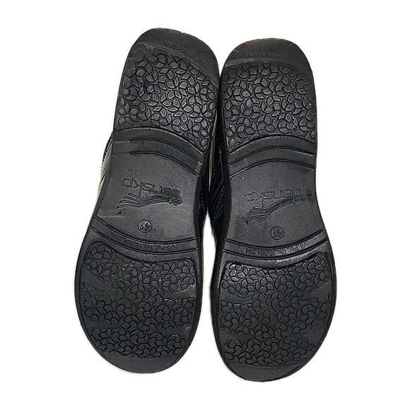 Dansko XP 2.0 Nurse Shoes | Teal Striped Patent Comfort And Support Sz 41 READ - Picture 6 of 13